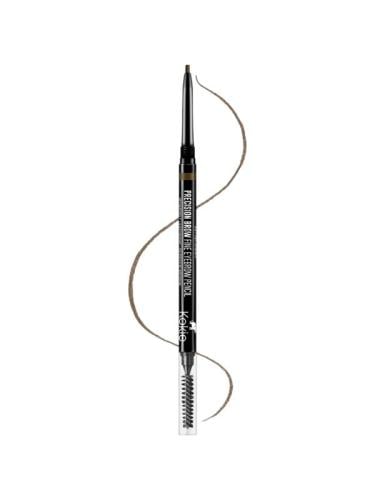 Kokie Precision Brow Fine Eyebrow Pencil Ultra-Fine Retractable Brow Pencil with Spoolie