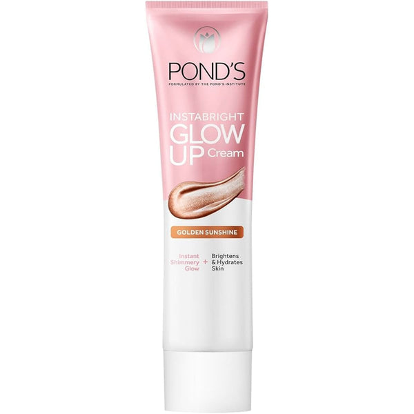 Ponds Glowup Cream Shimmering Face Cream Gold Sunshine