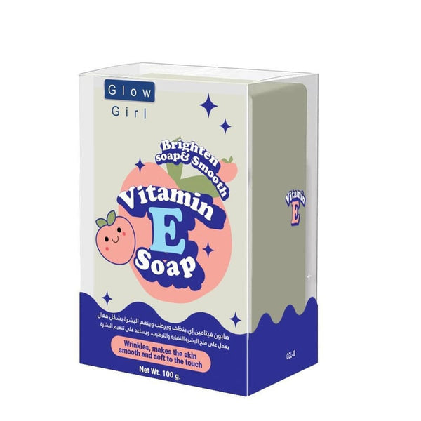 Glo Girl Vitamin E Body Soap Moisturizing Bar 100g
