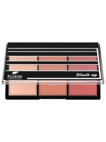 Kokie Blush Up Palette Matte Finish Buildable Blush Shades