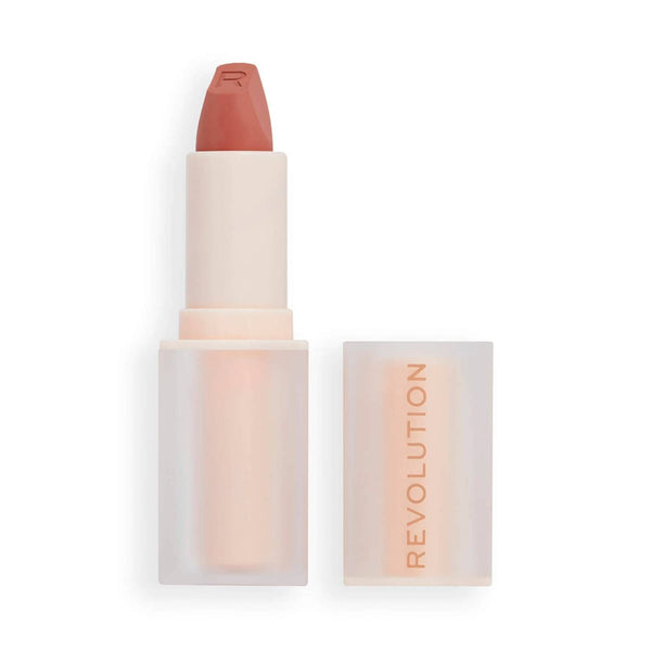 Makeup Revolution Lasting Kiss Lipstick Soft Satin Finish Queen Pink