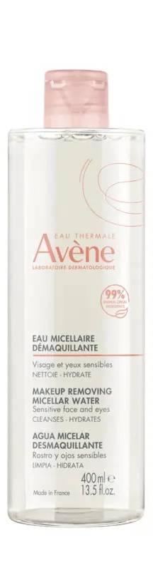 Avene Makeup Removing Micellar Water Gentle Hydrating Cleanser 400ml