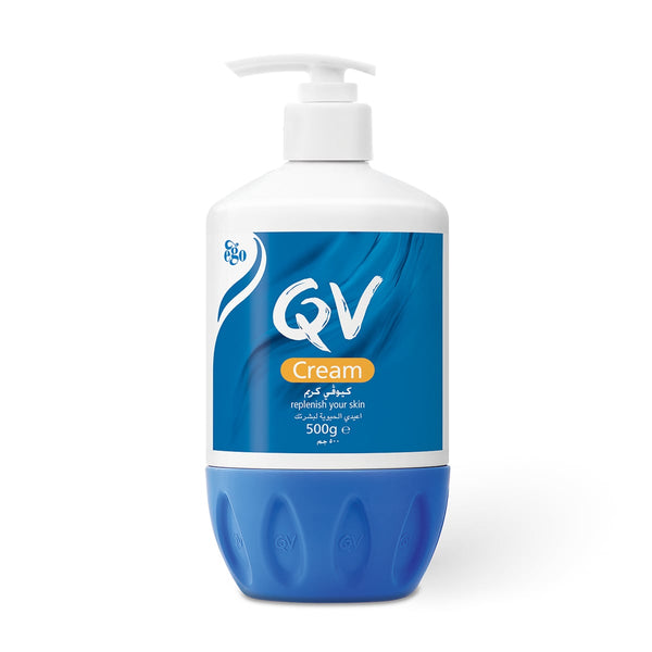 Ego QV Body Cream Pump Rich Moisturizing Cream with Squalene 500 g