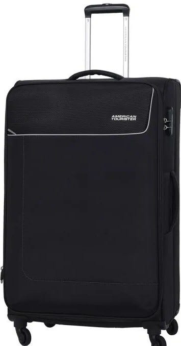 American Tourister Jamaica Spinner Luggage TSA Lock Expandable Black