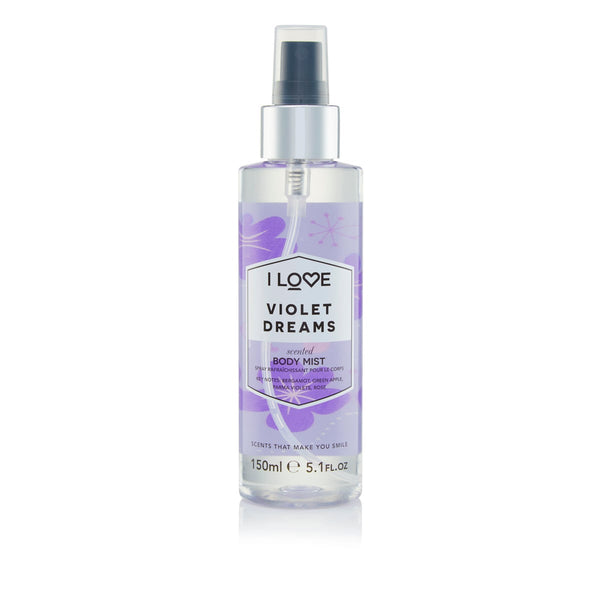 I Love Body Mist Violet Dreams Sweet Floral Fragrance 150 ml