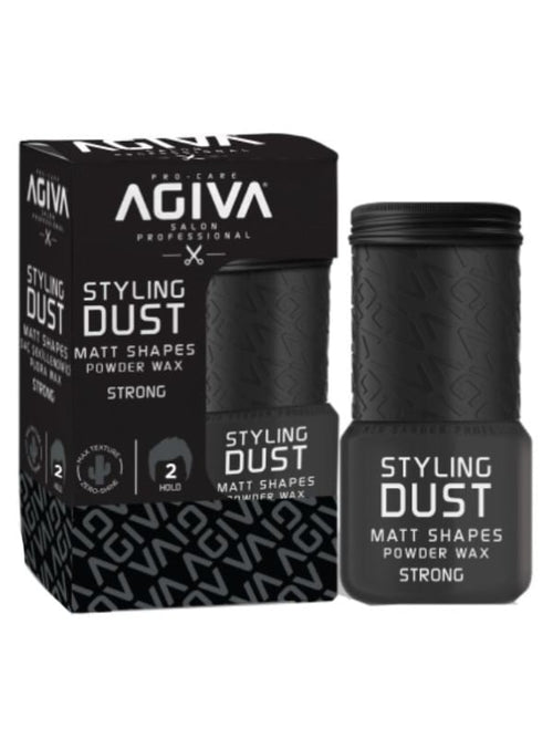 AGIVA Strong Powder Hair Styling Wax Matte Finish Strong Hold 04, 20 ml
