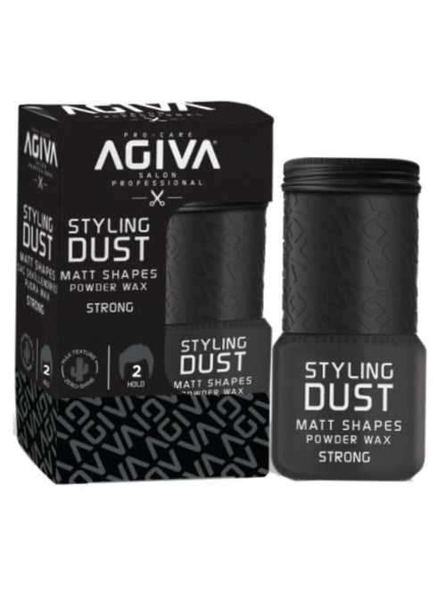 AGIVA Strong Powder Hair Styling Wax Matte Finish Strong Hold 04, 20 ml