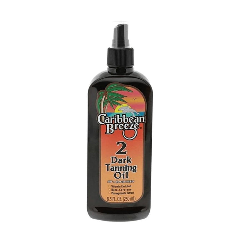 Caribbean Breeze Tanning Oil SPF 4 Spray Beta-Carotene Pomegranate Extract 250 ml