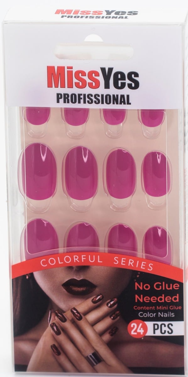 Miss Yes Artificial Nails Ys83 Natural Look Easy Application