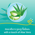Pampers Baby-Dry Taped Diapers Aloe Vera Lotion Size 4, 9-14kg, 120 Diapers