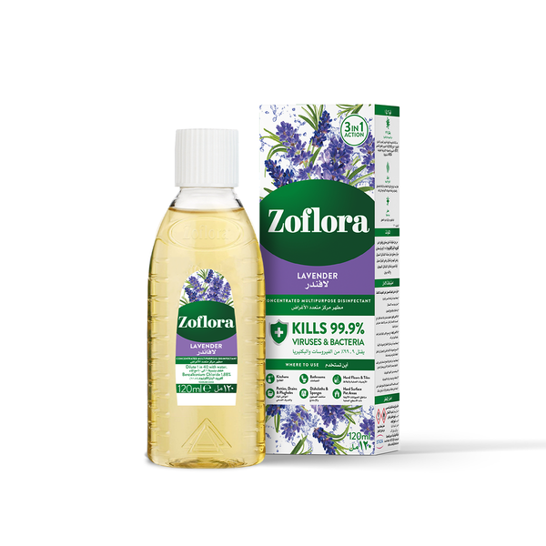 Zoflora Concentrated Multipurpose Disinfectant Lavender 120 ml