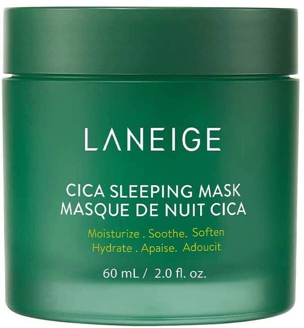 Laneige Cica Sleeping Mask Overnight Moisturizing Mask Forest Yeast Extract 60 ml