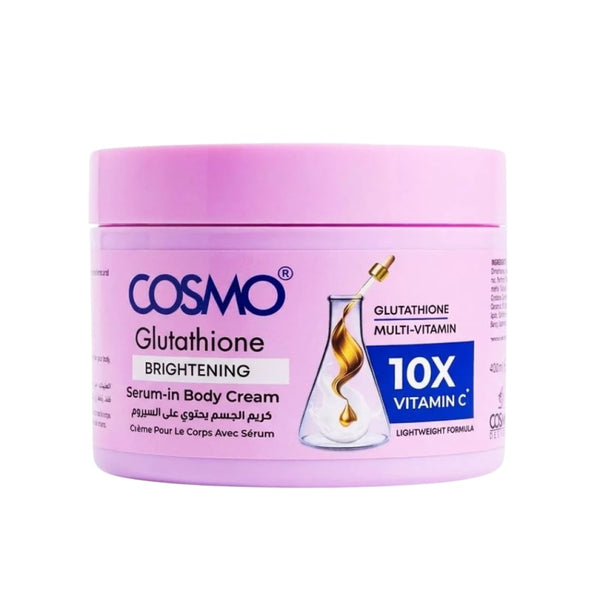 Cosmo Multivitamin Glutathione Brightening Body Cream Vitamin C 400ml