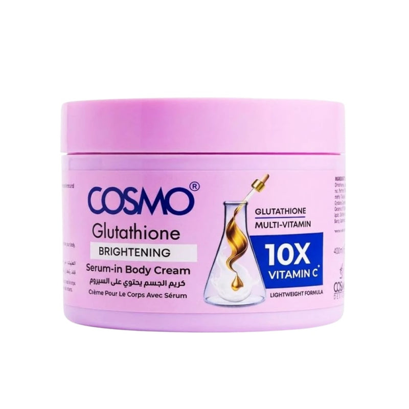 Cosmo Multivitamin Glutathione Brightening Body Cream Vitamin C 400ml