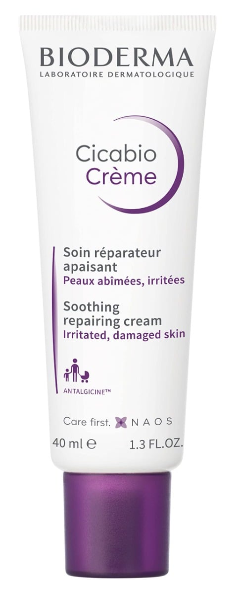 Bioderma Cicabio Soothing Repair Cream, Sensitive Skin Care, 40ml