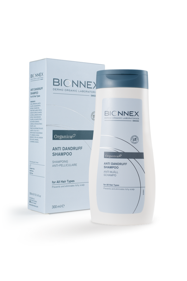Bionnex Organica Anti-Dandruff Shampoo Liquid Formula Laminaria Extract All Hair Types 300ml