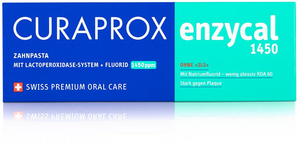 Curaprox Enzycal 1450 Fluoride Toothpaste 75ml