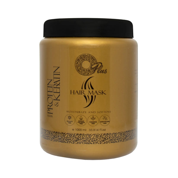 OPlus Hair Oil Mask and Bath Cream with Natural Oils, 1000 ml
