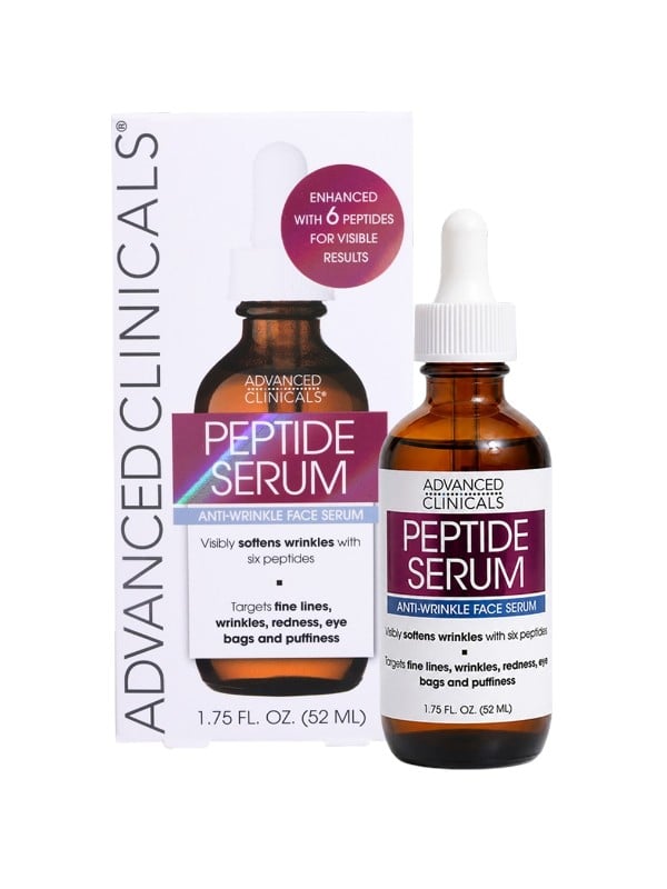 Advanced Clinicals Peptide Serum Anti-Wrinkle Fine Line Care Multi-Peptide 52 ml