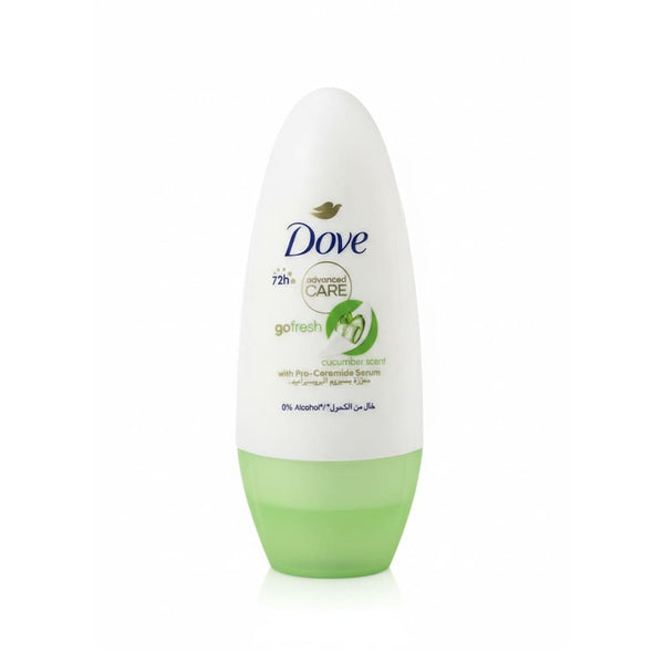 Dove Go Fresh Cucumber Roll-On Deodorant Moisturizing Formula 50ml