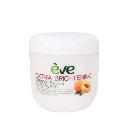 Eve's Apricot Body Scrub Brightening Exfoliating Formula