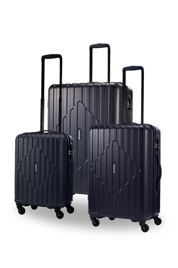 American Tourister Skytrac 3-Piece Luggage Set ABS Black