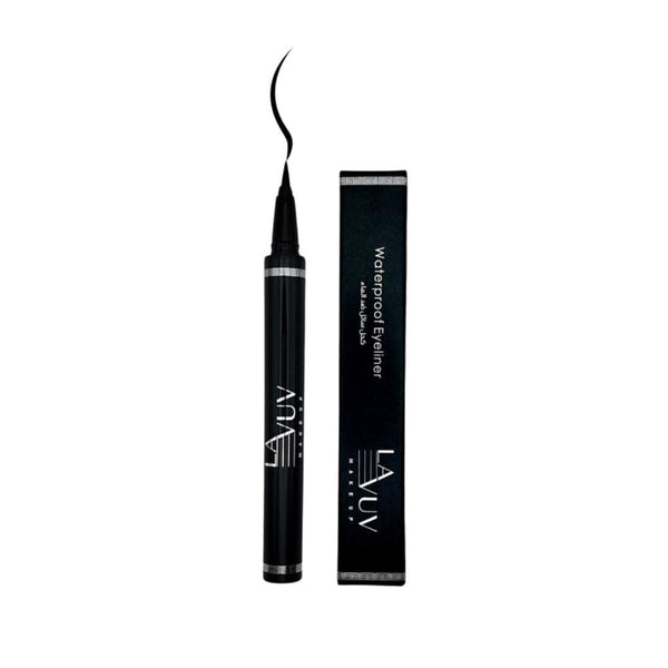 Lavuv LV301 Waterproof Liquid Eyeliner Precision Brush Black