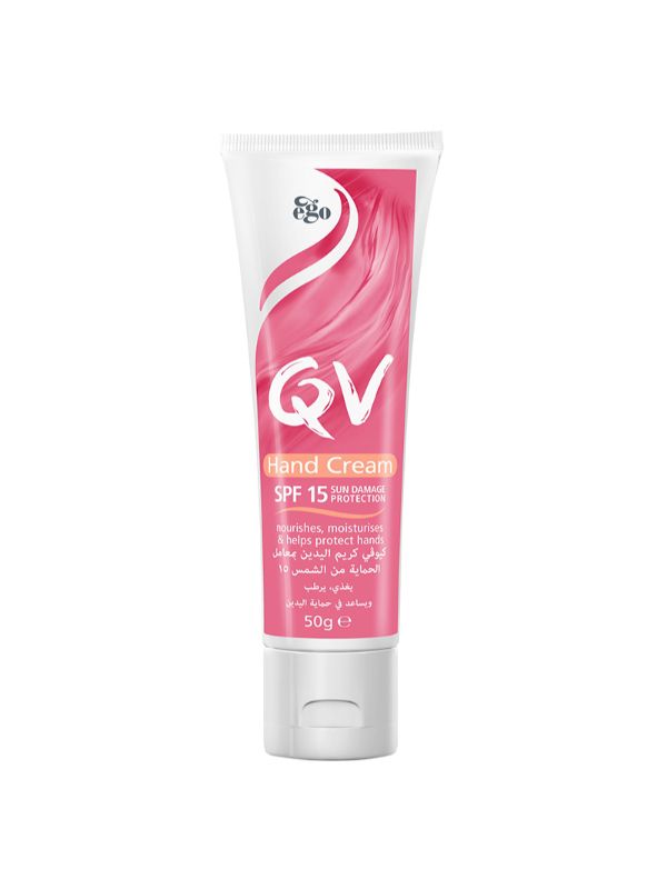QV Hand Cream SPF 15+ Fragrance Free Fast-Absorbing 50g
