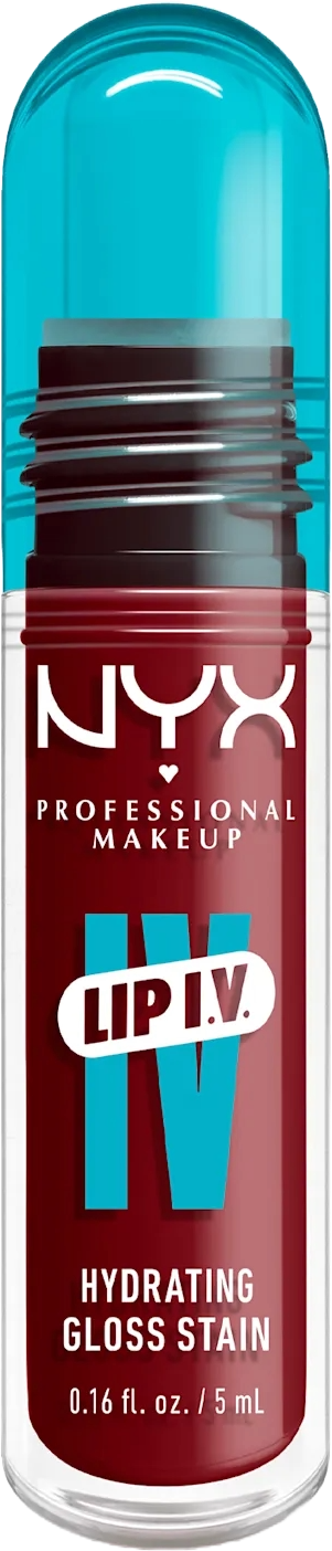 NYX Professional Makeup Lip IV Hydrating Gloss Stain Cranberry Splash 13