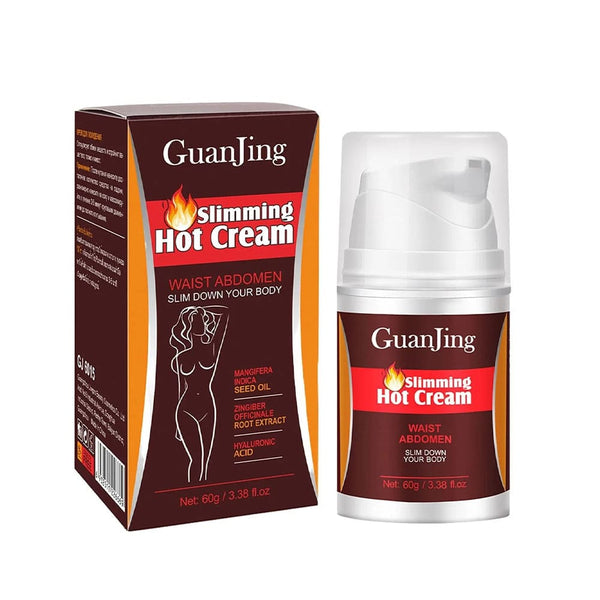 GuangJing Body Smoothing Cream, Hot Cream Texture, 60 g