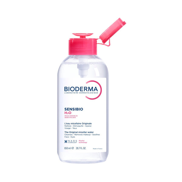 BIODERMA Sensibio H2O Sensitive Micellar Water Cleanser Fragrance-Free 850 ml