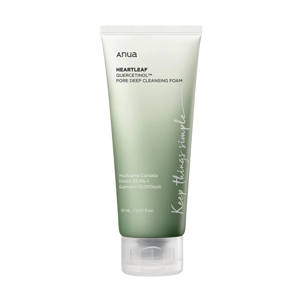 Anua Heartleaf Quercetinol Pore Deep Cleansing Foam Foaming Cleanser 150 ml