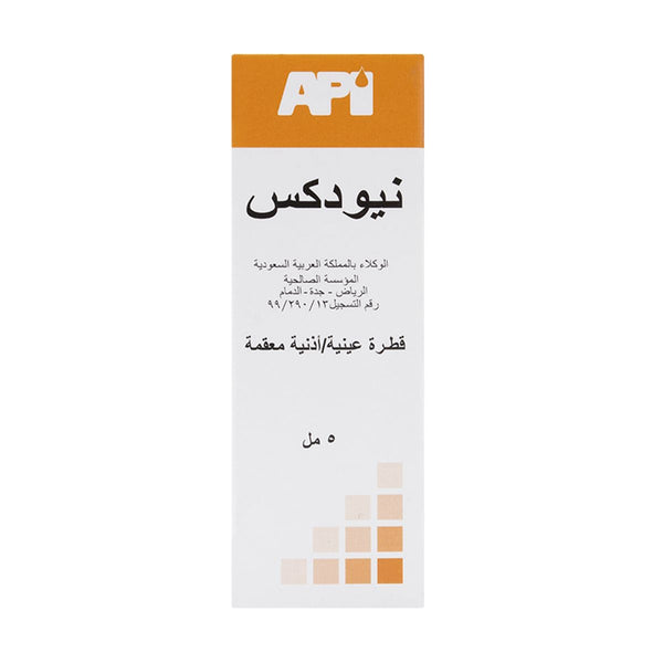 Neodex Eye & Ear Drops Sterile Dropper Solution 5 ml