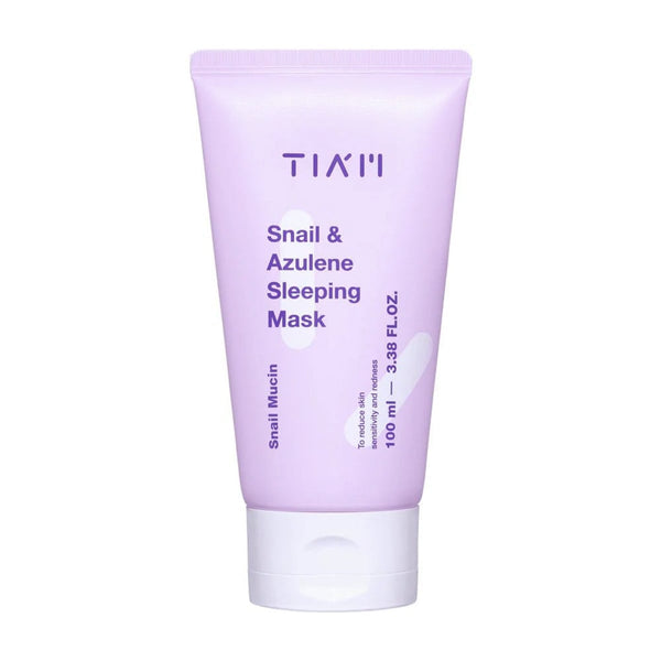 Tiam Snail & Azulene Sleep Mask Overnight Hydrating Soothing Treatment 100 ml