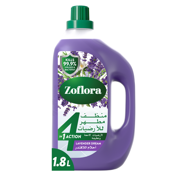Zoflora Multipurpose Floor Cleaner Disinfectant Lavender Dream 1.8L
