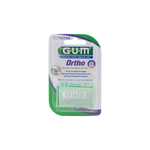 GUM Orthodontic Wax Protective Soothing Comfort, Portable Container 723