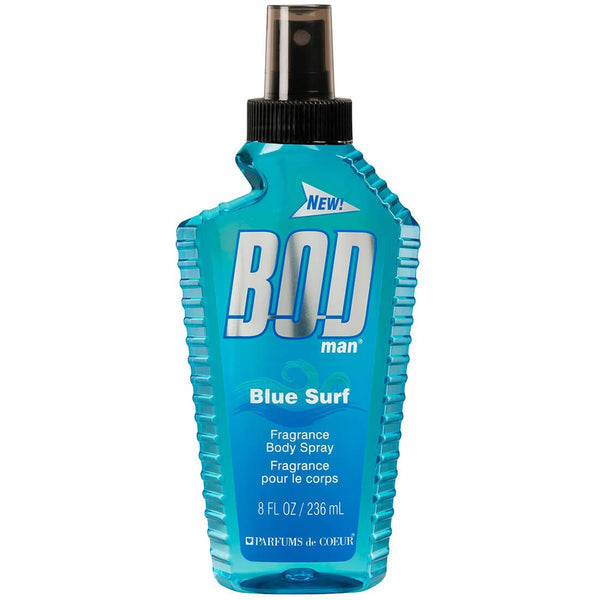 BOD Man Blue Surf Body Spray Aromatic Herbal Fragrance Warm Musk 236 ml