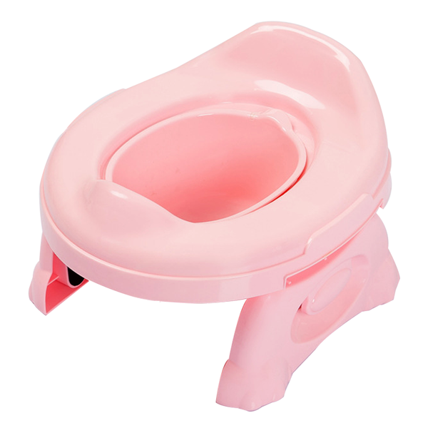 Eazy Kids Portable Travel Potty Trainer, 2-in-1 Pink