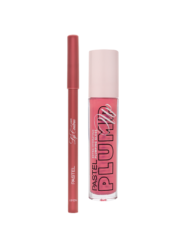 Pastel Profashion Lip Duo Set Plumping Gloss and Lip Contour Liner Shades 211 and 51