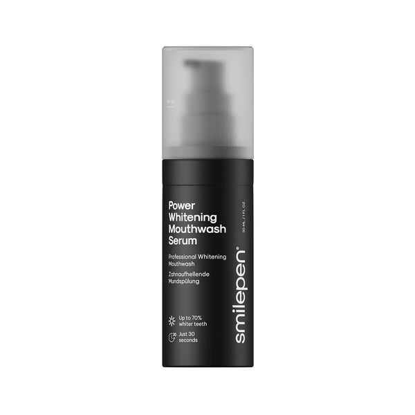 Smilepen Power Brightening Mouthwash Serum with Hyaluronic Acid, 30 ml