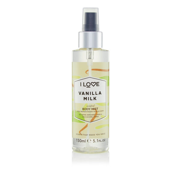 I Love Body Mist Vanilla Milk Fragrance