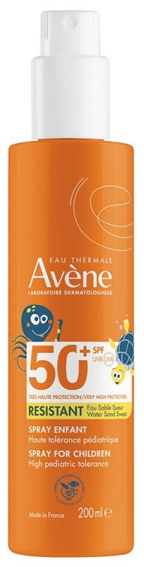 Avene Children's SPF 50+ Sunscreen Spray, Very High UV Protection, 200 ml