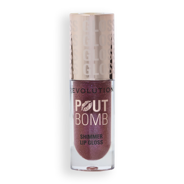 Revolution Pout Bomb Shimmer Lip Gloss Berry Lustre