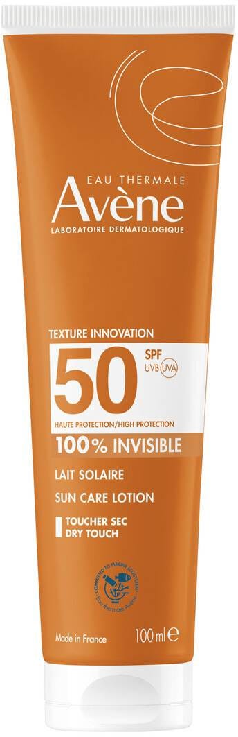 Avene Sun Care Lotion SPF 50 Invisible Milk-in-Water Texture 100 ml