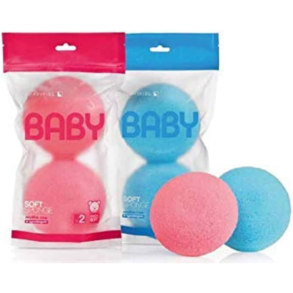 Suavipiel Baby Soft Sponge Microfiber Honeycomb Facial Cleansing Sponge