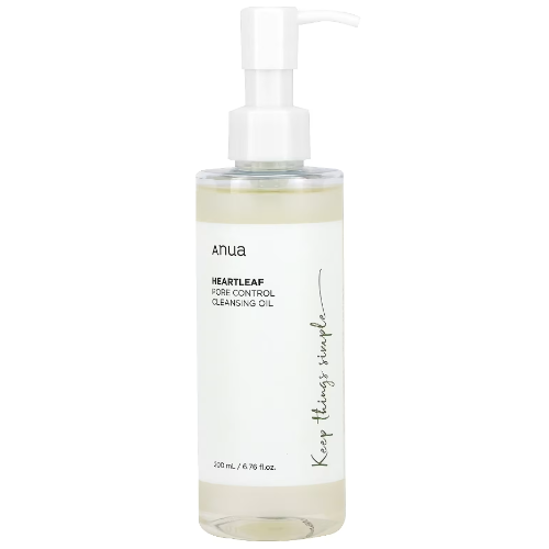 Anua Hart Pore Control Oil-In Facial Wash, Deep Cleansing Formula, 200ml