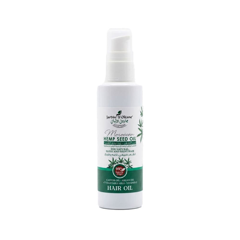 Jardin d'Oleane Hemp Seed Hair Oil Lightweight Nourishing Formula 100ml