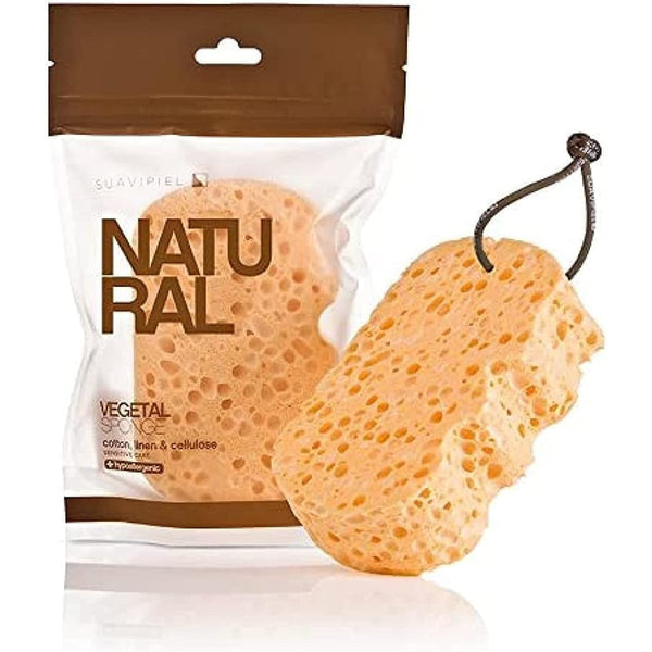 Suavipiel A8854 Facial Cleansing Sponge Microfiber Honeycomb Exfoliating Design