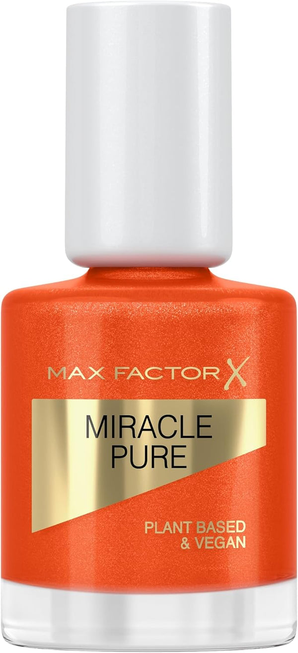 Max Factor Miracle Pure Nail Polish High-Shine Vegan Formula Bold 12 ml