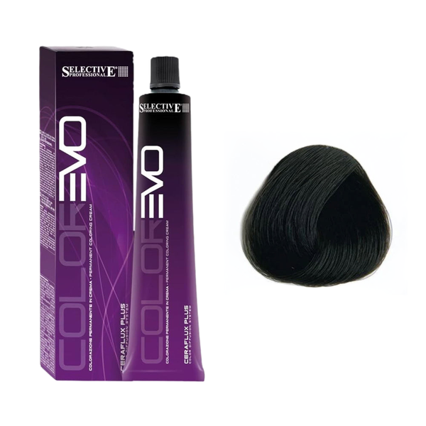 Selective Professional Colorevo Hair Color 1.0 Black